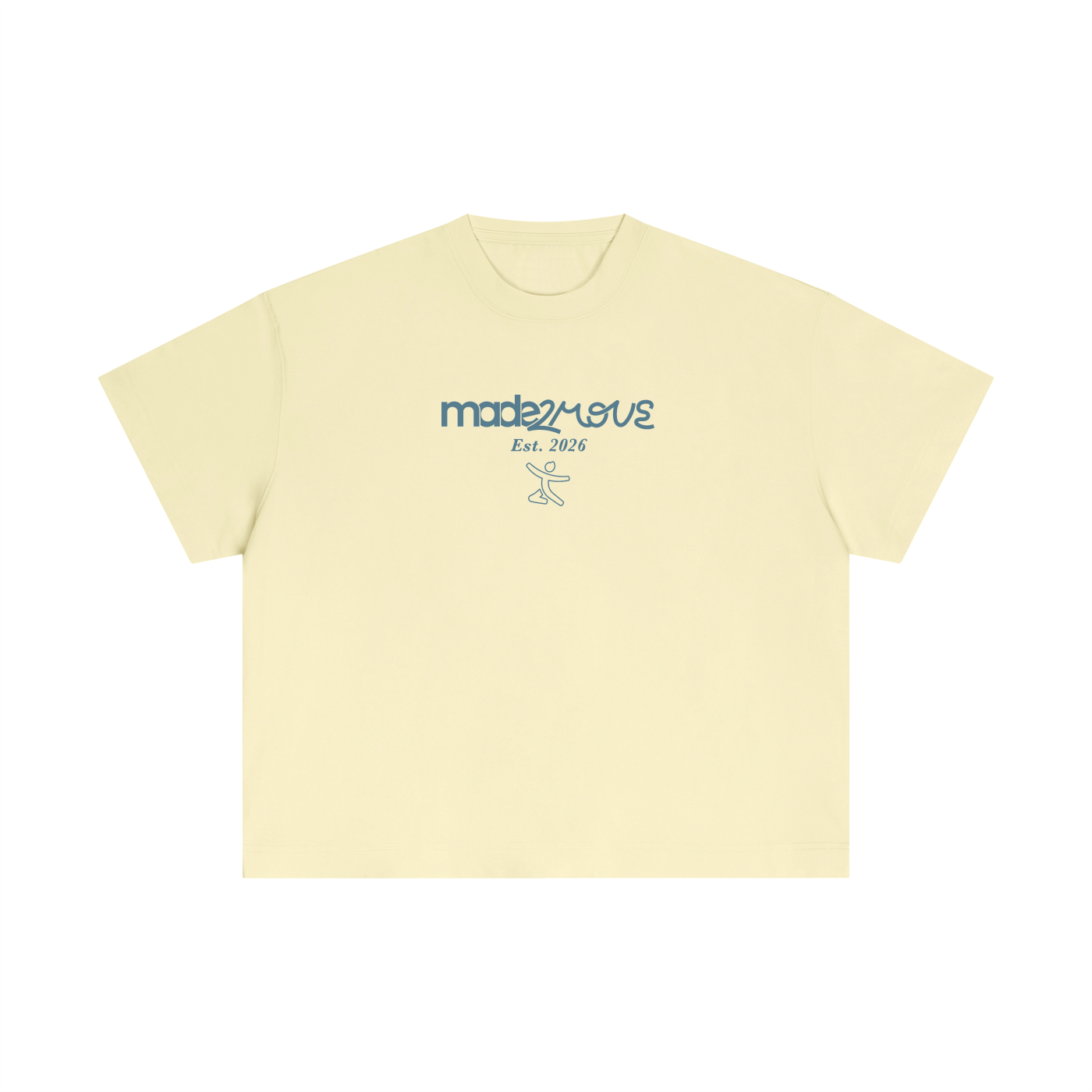 Cotton Boxy T-Shirt - Yellow