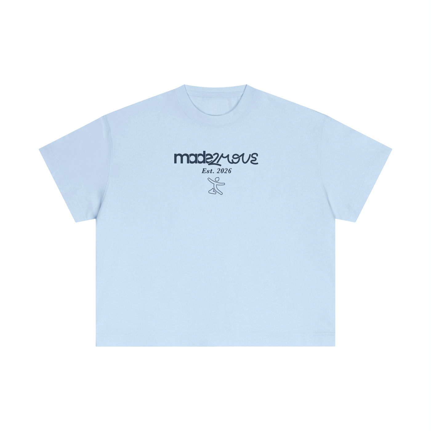 Classic Boxy T-Shirt - Light Blue