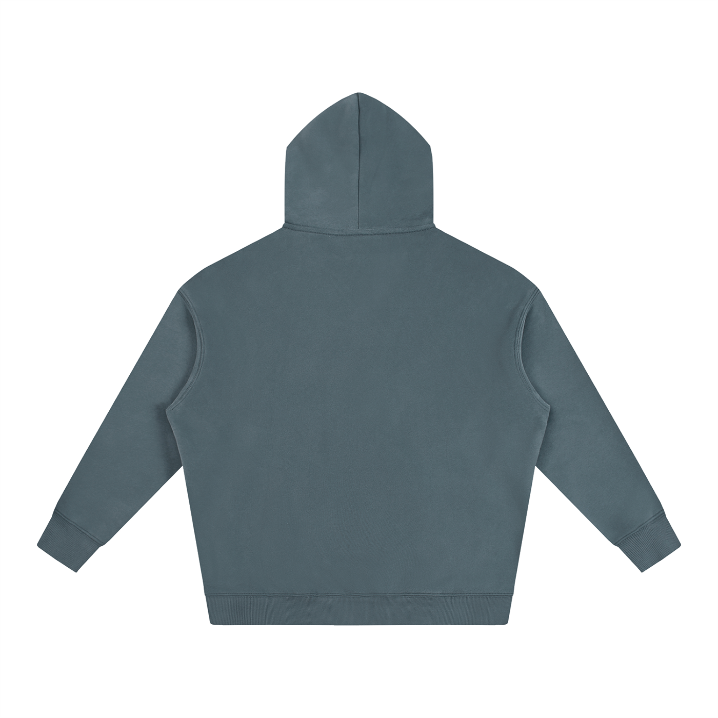 Oversize Classic Hoodie - Gray Blue